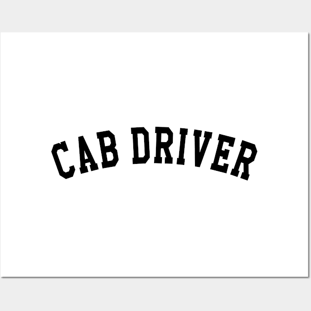 Cab Driver Wall Art by KC Happy Shop